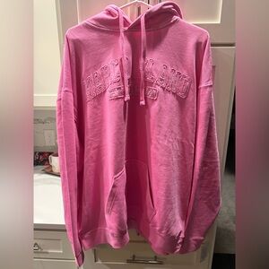 Pink Marco island oversized Hoodie Sweatshirt XL